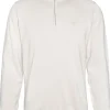 Cotton Half Zip Knitted Jumper neulepaita, Mist-Barbour Best