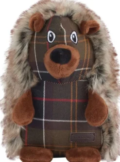 Barbour Dog Hedgehog Toy koiran pehmolelu, Brown/Tartan Online