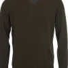 Barbour Essential Lambswool V-Neck lampaanvillapaita, Seaweed New