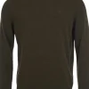 Essential Lambswool Crew Neck lampaanvillapaita, Seaweed-Barbour Fashion