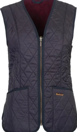 Barbour Fleece Betty -naisten liivi, Navy Online