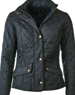 Flyweight Cavalry Quilt naisten tikkitakki, tummansininen-Barbour Discount