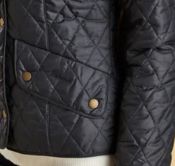 Flyweight Cavalry Quilt naisten tikkitakki, tummansininen-Barbour Discount