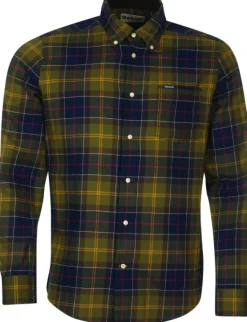 Barbour Fortrose Tailored Shirt puuvillapaita, Classic Tartan Sale
