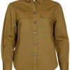 Hartley Overshirt -naisten päällyskauluspaita, Nori Green-Barbour Discount
