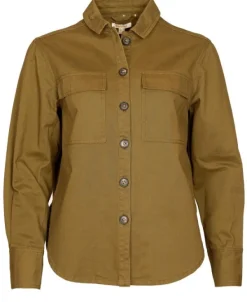 Hartley Overshirt -naisten päällyskauluspaita, Nori Green-Barbour Discount
