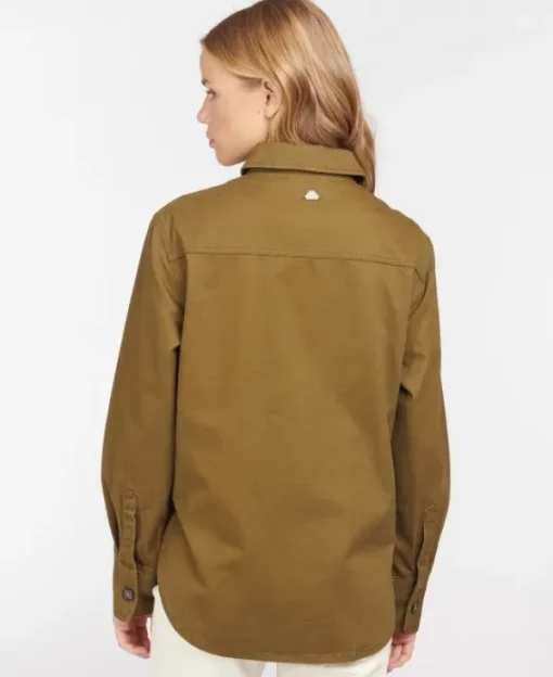 Hartley Overshirt -naisten päällyskauluspaita, Nori Green-Barbour Discount