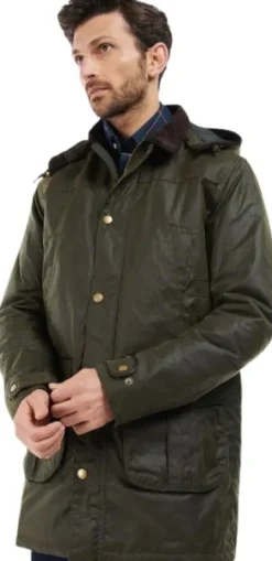 Hawthorn Wax vahattu puuvillatakki, Archive Olive-Barbour Fashion