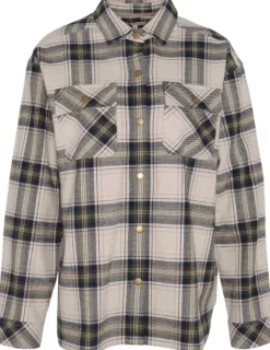 Highfield Check naisten paita, Sand-Barbour Sale