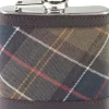 Barbour Hip Flask Classic taskumatti, Tartan/Dark Brown Hot