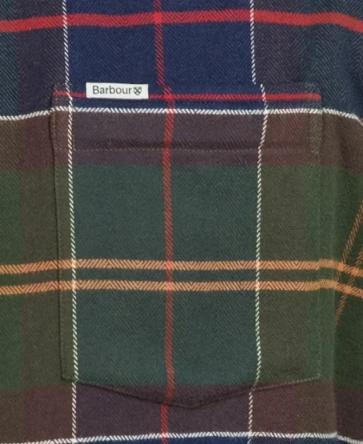 Hogside Tartan Regular Fit Shirt puuvillapaita, Classic Tartan-Barbour Outlet