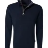 Holden Half Zip miesten villapaita, tummansininen-Barbour Clearance