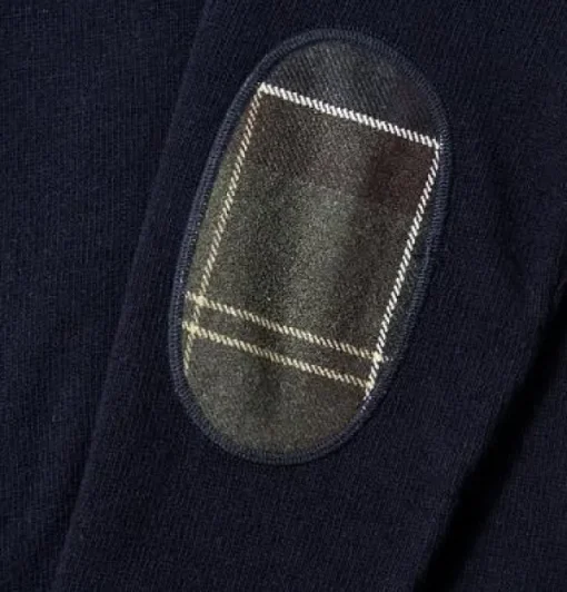 Holden Half Zip miesten villapaita, tummansininen-Barbour Clearance