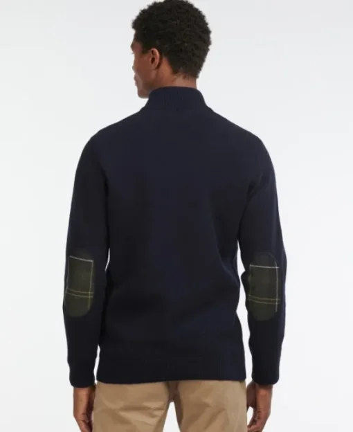 Holden Half Zip miesten villapaita, tummansininen-Barbour Clearance