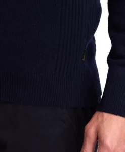 Holden Half Zip miesten villapaita, tummansininen-Barbour Clearance