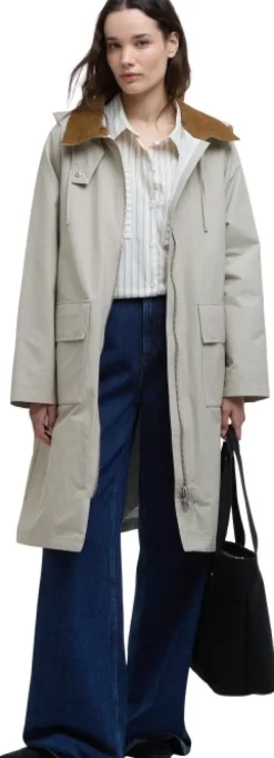 Jema Showerproof Jacket naisten takki, Light Sand-Barbour Online