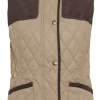 Keeper Wear Quilted Gilet naisten ampumaliivi, Military Brown-Barbour Hot