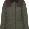 Keeper Wear Quilt naisten takki, Olive-Barbour Discount