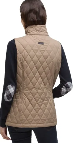 Keeper Wear Quilted Gilet naisten ampumaliivi, Military Brown-Barbour Hot