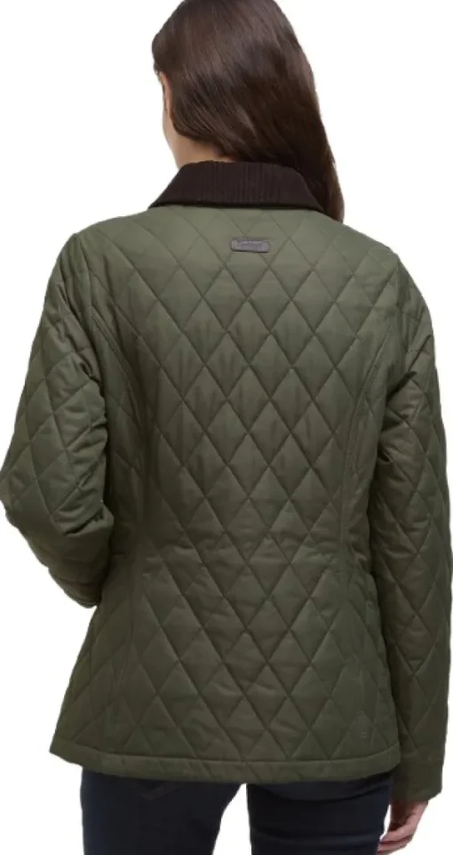 Keeper Wear Quilt naisten takki, Olive-Barbour Discount