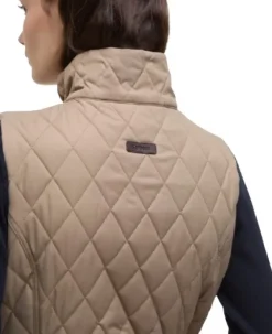 Keeper Wear Quilted Gilet naisten ampumaliivi, Military Brown-Barbour Hot