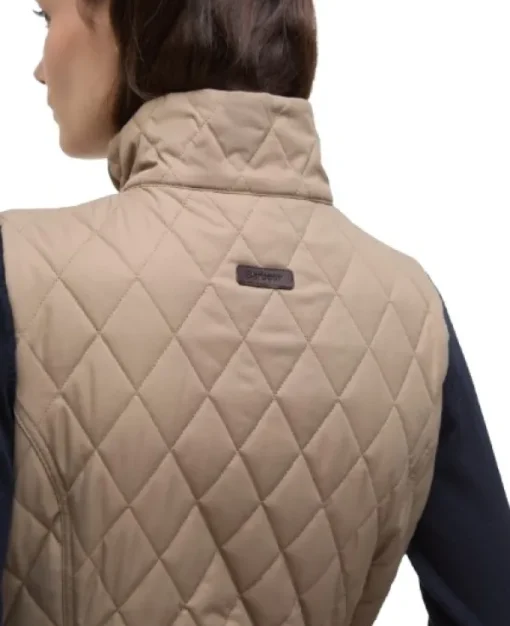 Keeper Wear Quilted Gilet naisten ampumaliivi, Military Brown-Barbour Hot