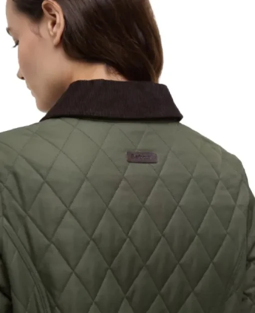 Keeper Wear Quilt naisten takki, Olive-Barbour Discount