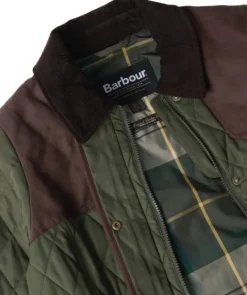 Keeper Wear Quilt naisten takki, Olive-Barbour Discount