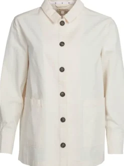 Barbour Lyndale Overshirt naisten paita, valkoinen Best
