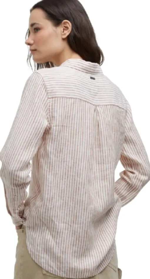 Marine Shirt naisten paita, Bran Stripe-Barbour Outlet