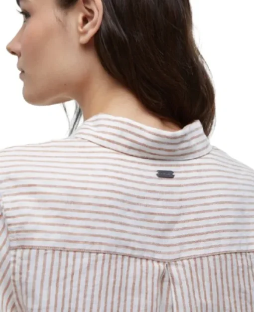 Marine Shirt naisten paita, Bran Stripe-Barbour Outlet