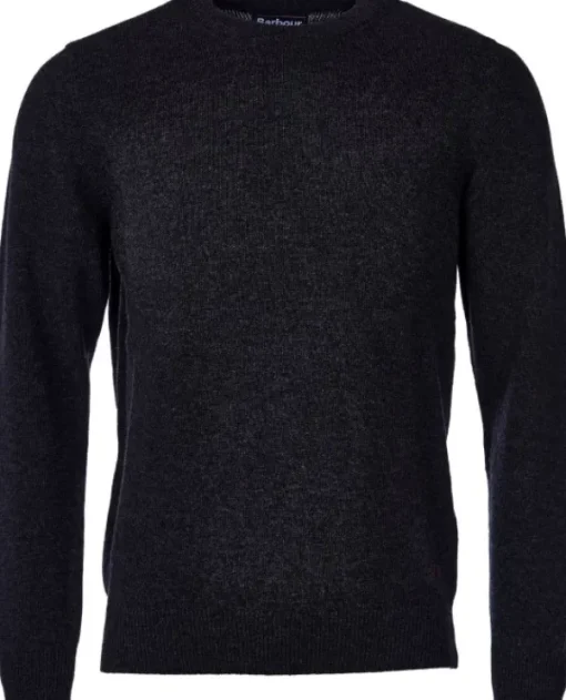 Miesten Patch Crew Grey-Barbour Outlet