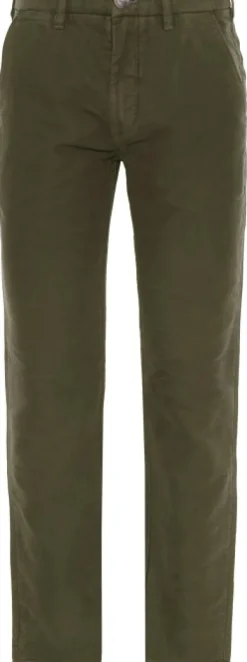 Moleskin Tailored Fit housut, Olive-Barbour Outlet