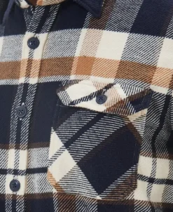 Barbour Mountain Tailored Shirt paita, Navy Clearance