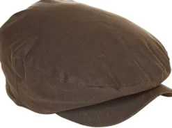 Barbour M's Cheviot Tartan Cap Olive Clearance