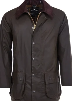 M's Classic Beaufort Wax Jacket Dark Olive-Barbour Hot