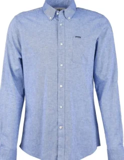 Barbour Nelson Tailored Shirt kauluspaita, sininen Fashion