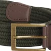 Barbour Nevis Stretch Webbing Belt vyö, Dark Olive Online