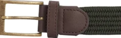 Barbour Nevis Stretch Webbing Belt vyö, Dark Olive Online