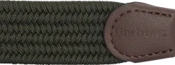 Barbour Nevis Stretch Webbing Belt vyö, Dark Olive Online