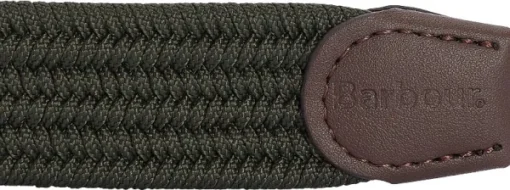 Barbour Nevis Stretch Webbing Belt vyö, Dark Olive Online