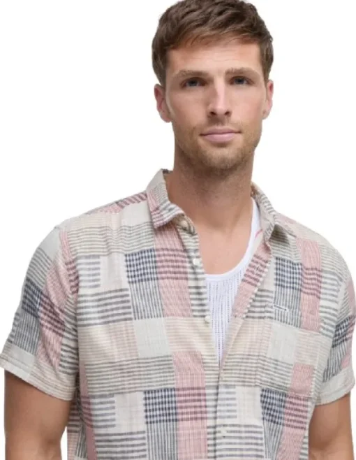 Barbour Oakshore Summer Fit Shirt paita, Washed Stone Best