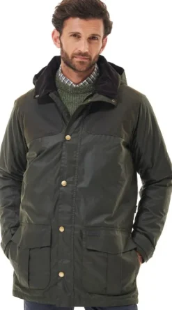 Barbour Ollerton Wax Archive vahatakki, Olive Online