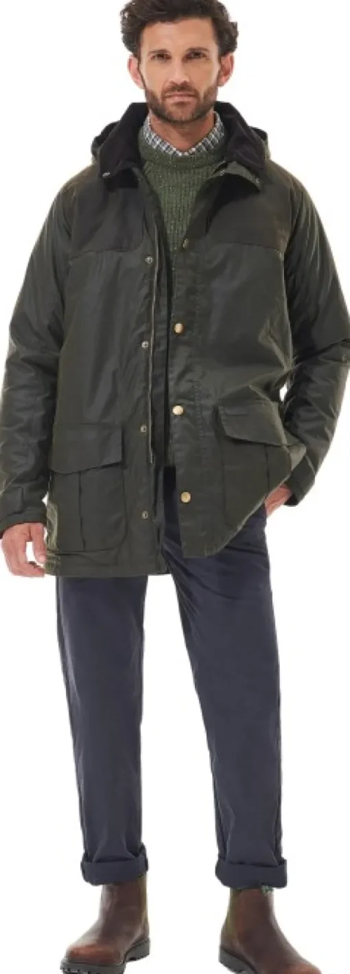 Barbour Ollerton Wax Archive vahatakki, Olive Online