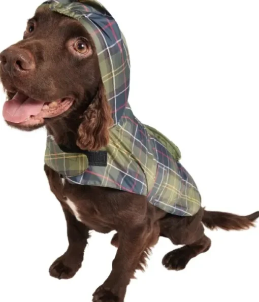 Barbour Packable Dog Coat koiran sadetakki, Classic Tartan New