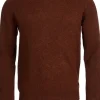 Barbour Patch Crew villapaita, ruskeapunainen Outlet