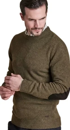 Barbour Patch Crew villapaita, maastonvihreä Clearance