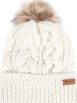 Penshaw Cable Beanie pipo, Cloud-Barbour Online