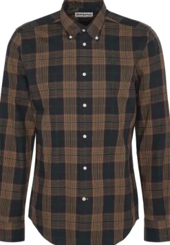 Barbour Pritchard Tailored Fit paita, Oatmeal Discount
