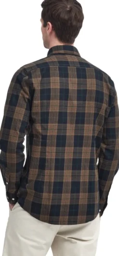 Barbour Pritchard Tailored Fit paita, Oatmeal Discount